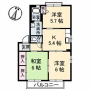 シャーメゾン21 C棟の間取り画像