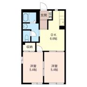 パピヨン国分寺台の間取り画像