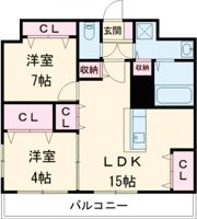 ハイムノーブルIの間取り画像