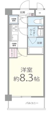 シェソワなかもずの間取り画像
