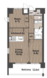 KATURA高崎の間取り画像