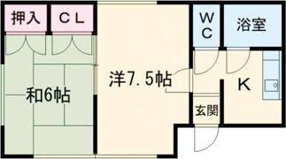 グレース陽南の間取り画像