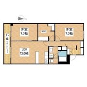 ピアニシキ徳川の間取り画像