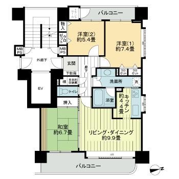 間取図