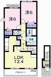 パレ ドゥールCの間取り画像