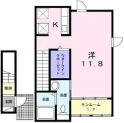 サン コテージの間取り画像