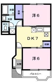 ミーラービレの間取り画像