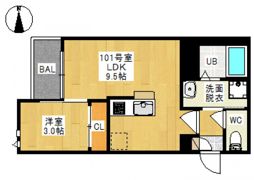 GRANDTIC IMA(グランティック イマ)の間取り画像