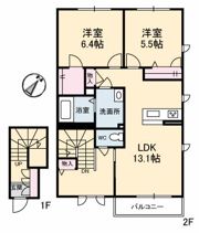 シャーメゾン アルージュの間取り画像