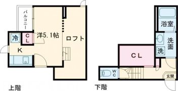 CB鳥栖ブランシェの間取り画像