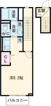 コンフォートの間取り画像