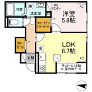 アマネセルⅡの間取り画像