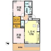 リビングタウン新潟 Bの間取り画像