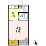 コーポ蘭の間取り画像