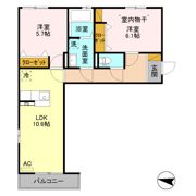 フェリシアの間取り画像