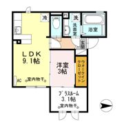 グレースフィーノ花月の間取り画像