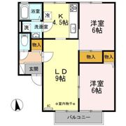 ボンビラス・HOSONO Aの間取り画像