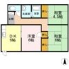 メイハイム Aの間取り画像