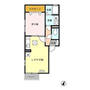 セジュール北安東の間取り画像