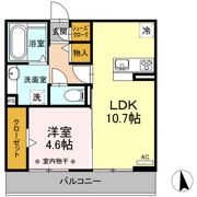 エミネンス山崎の間取り画像