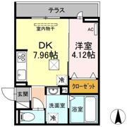つむぎテラシア 弐番館の間取り画像