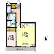 メゾン エスターブレの間取り画像