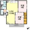 セジュール川崎の間取り画像