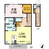 シャルムAZONOの間取り画像