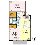 エレガンス神宮の間取り画像