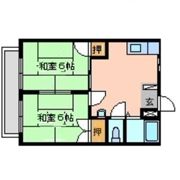 岩田ハイツの間取り画像