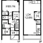 Maisonette park 碧南中央駅 Aの間取り画像