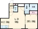 AKT月寒中央の間取り画像