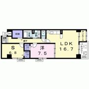 京悠館の間取り画像