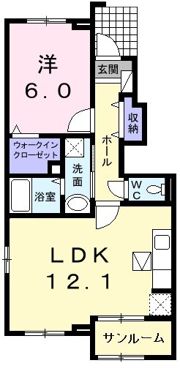 ネオブルックの間取り画像
