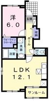 ネオブルックの間取り画像