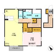 グリーンコート 七番館の間取り画像
