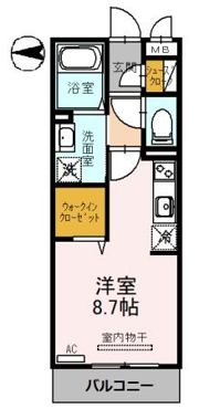 フェルカの間取り画像