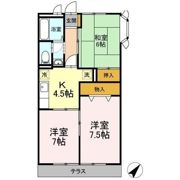 サンパレス薬円台の間取り画像