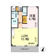 ファースト クライムの間取り画像