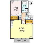 プレジールマーチ Aの間取り画像
