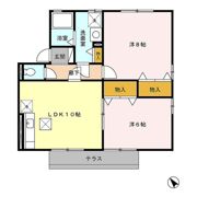 リビングタウン佐鳴 Cの間取り画像