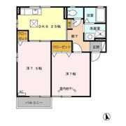 メルヴェイユの間取り画像
