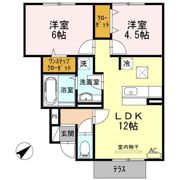 ヴァン・クレシェンテの間取り画像