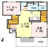サントーク東原 E棟の間取り画像