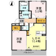 プラージュの間取り画像