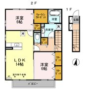 コンフォート Ⅲの間取り画像