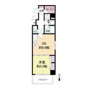 フレンシアノイエ内本町の間取り画像