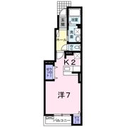 グレイスフル やがみの間取り画像