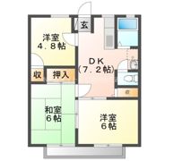 パナハイツ牛久保の間取り画像