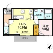 歩夢Ⅲの間取り画像